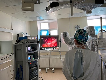 28 сентября в Клинике БГМУ впервые в ПФО выполнена радикальная робот-ассистированная цистэктомия с восстановлением непрерывности мочевых путей