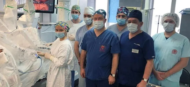 В Уфе проведена первая операция на роботе da Vinci Xi – робот-ассистированная резекция почки